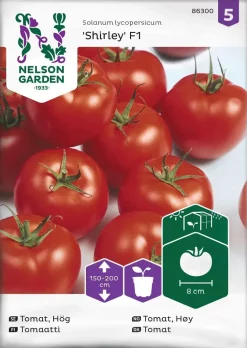 Nelson Garden Siemen Tomaatti, Shirley F1
