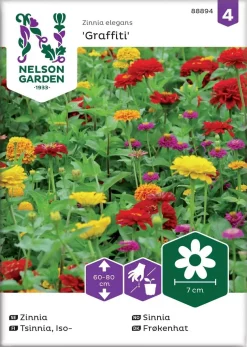 Nelson Garden Siemen Tsinnia, Iso-, Graffiti