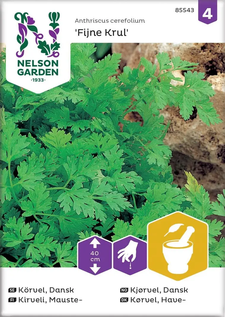 Nelson Garden Siemen Kirveli, Mauste-, Fijne Krul 3 Nelson Garden Siemen Kirveli, Mauste-, Fijne Krul