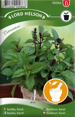 Nelson Garden Siemen Basilika, Kaneli-, Cinnamon