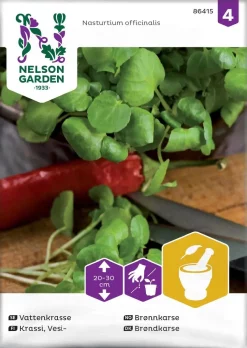 Nelson Garden Siemen Krassi, Vesi-