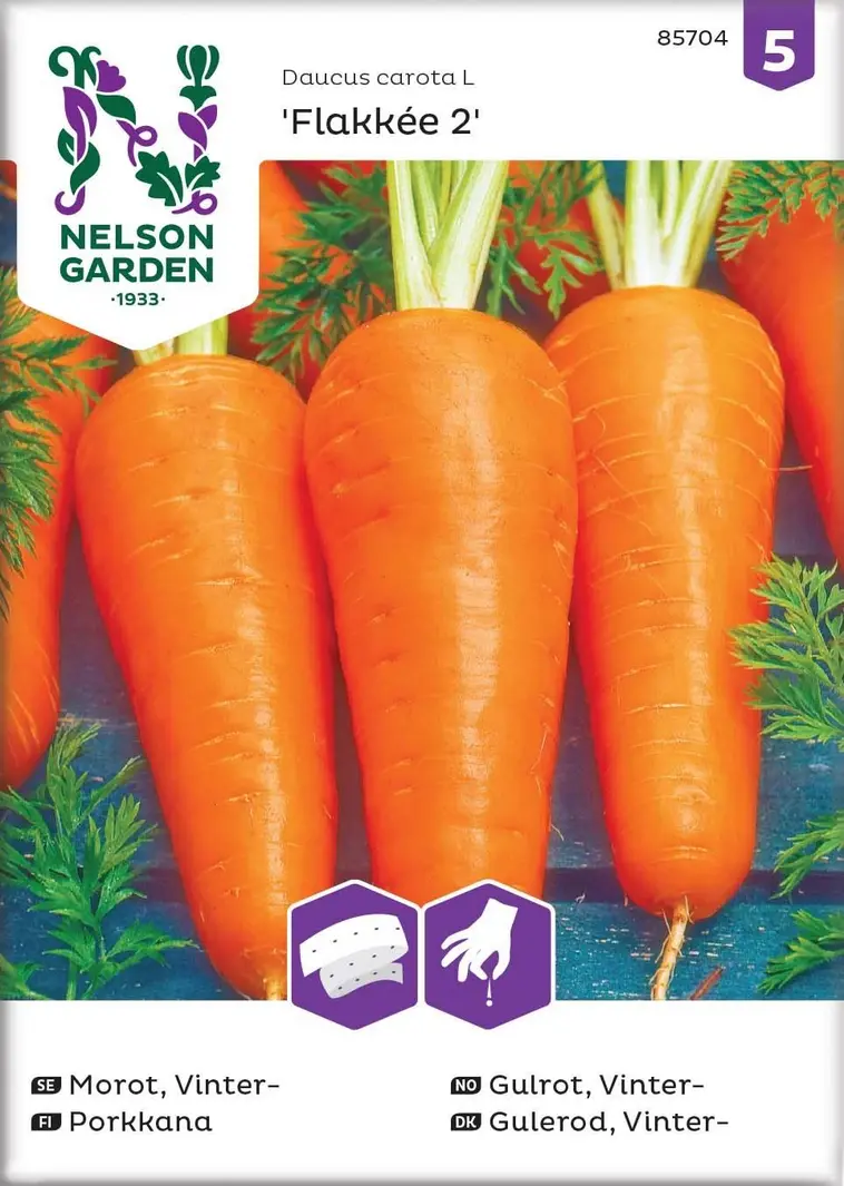 Nelson Garden Siemen Porkkana, Flakkée 2, Kylvönauha 3 Nelson Garden Siemen Porkkana, Flakkée 2, Kylvönauha
