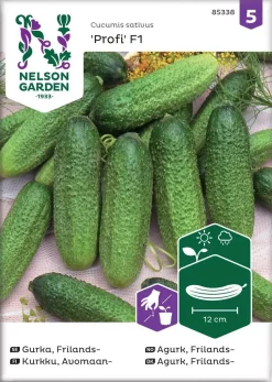 Nelson Garden Siemen Kurkku, Avomaan-, Profi F1