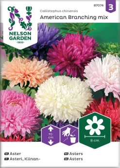 Nelson Garden Siemen Asteri, Kiinan-, American Branching