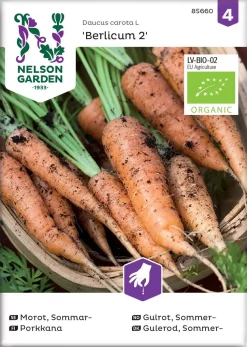 Nelson Garden Siemen Porkkana, Berlicum 2, Luomu